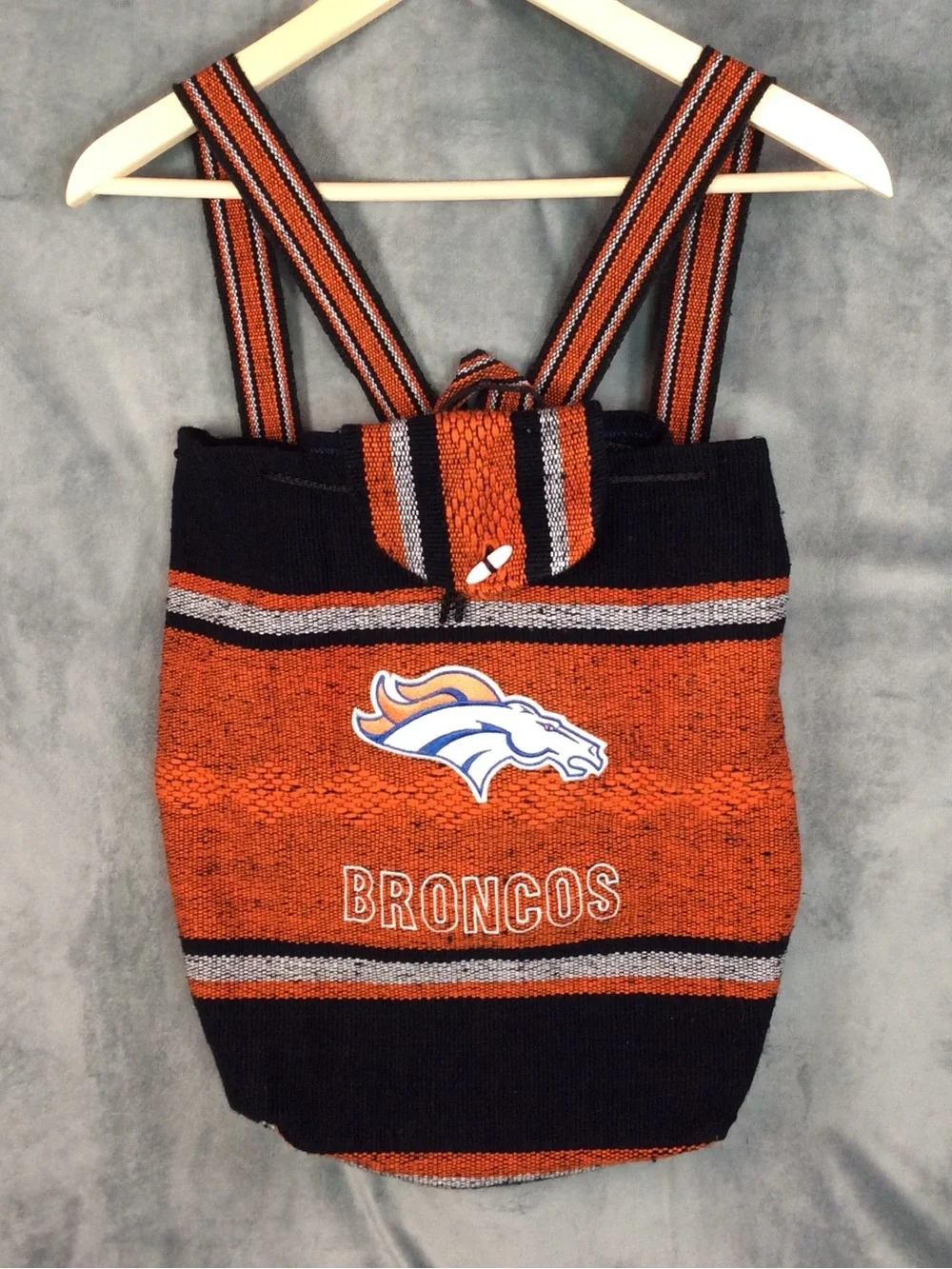Official Broncos Knit backpack - Orange & Black
